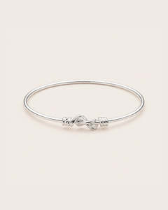 Trailblazer Elegant Eight fine Bangle, 2.5mm