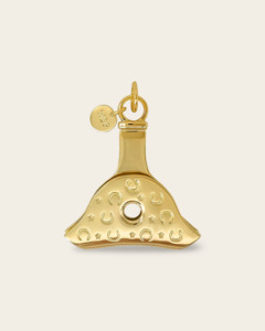 Heritage Whistle Pendant - Horse Shoe Gold Plated