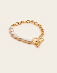 Vow Valley x Mini Gate Chain Bracelet Gold Plated