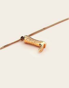 Necklace: Trailblazer Cowgirl Necklace Gold Plated