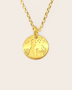 Necklace: Starkeeper Shepherdess Necklace Gold Plated