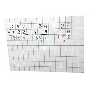 Magnetic Whiteboard Grid Sheet 50x70cm - Whiteboards NZ