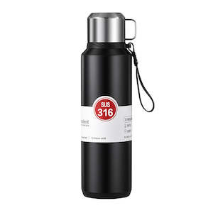 1L Double-Wall Stainless Steel Vacuum Insulated Water Bottle