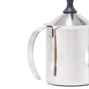 Outdoor Coffee: 400ML Double Mesh Milk Frother
