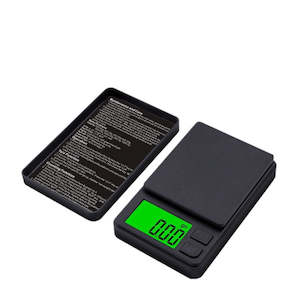 Scales: Mini Digital Jewellery Scale Black: Accurate to 0.1g, 1KG Capacity