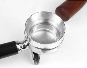 Dosing Funnel: 51mm Aluminium Dosing Ring for Espresso Portafilter – Silver Coffee Funnel
