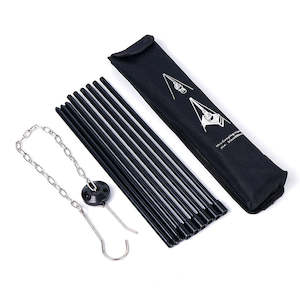 80CM Camping Tripod Aluminium Black