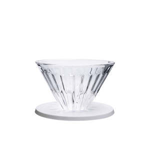 Coffee Dripper: TIMEMORE Crystal Eye Glass Dripper V60 Pour Over Coffee Maker 1-2 Cups (v01)