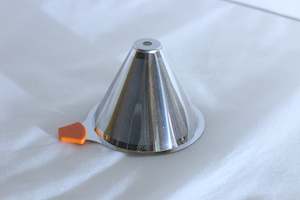 Coffee Dripper: Paperless Coffee Filter Stainless Steel Double Layer Coffee Funnel Size V01