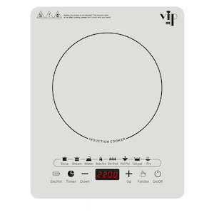 Cooktops: 2200W Induction Cooktop White