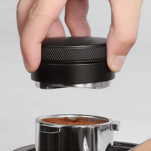 Distribution Tools: Adjustable Coffee Tamper & Distributor Black 53mm
