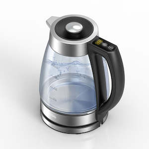 Glass Electric Hot Water Kettle 2000W 2L Keep Warm LED Water Jug