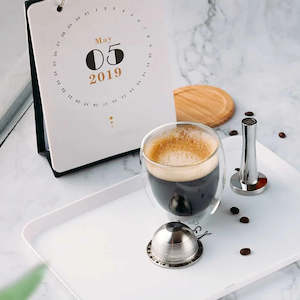 Nespresso Capsules Cup Bundle for Nespresso Vertuoline with 41mm Tamper