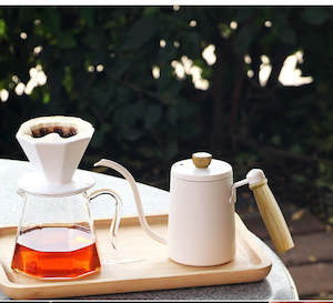 Bundle Selection: V60 Ceramic Pour Over Octagon Design Coffee Maker Bundle: v01