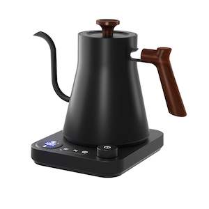 Electric Gooseneck Kettle Black 1L 1200W
