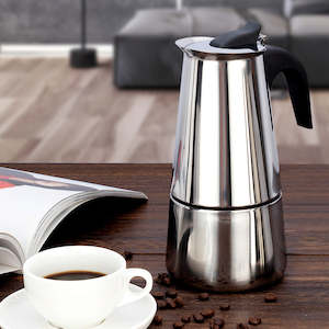 Moka Pots: 200ML Stovetop Moka Pot Coffee Maker