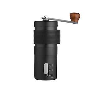 Manual Coffee Grinder Stainless Steel Black