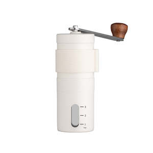 Manual Coffee Grinder Stainless Steel White