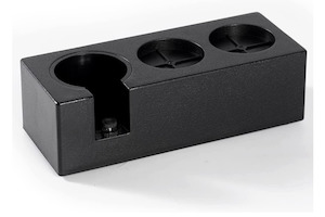 Coffee Tamper and Distributor Set Espresso Tamper Station for 53mm Black