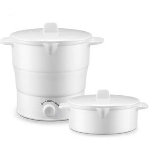 Other Electric: Foldable Silicone Cooker White 1.2L