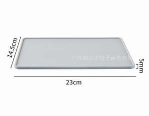 Coffee Tamper: Grey Flat Silicone Coffee Tamping Mat