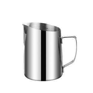 Barista Milk Frothing Jug 450ml – Silver with Angled Spout