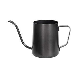 350ml Stainless Steel Gooseneck Coffee Kettle Black