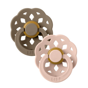 Dummies Pacifiers: Boheme | Dark Oak / Blush