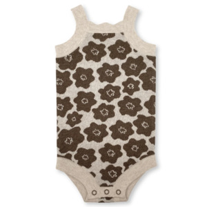 Knitted Singletsuit | Flower Drum (LUCKY LAST!)