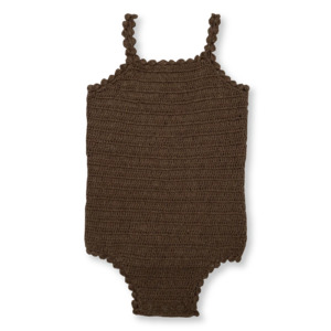 Grown: Hand Crochet Bodysuit | Mud