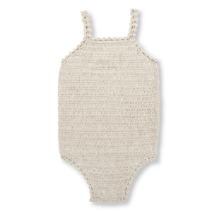 Hand Crochet Bodysuit | Coconut