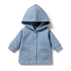 Organic Cotton Quilted Jacket | Storm Blue (LUCKY LAST!)