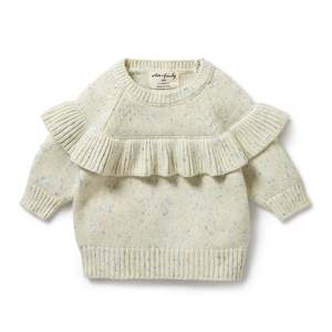 Knit: Ruffle Jumper | Dew