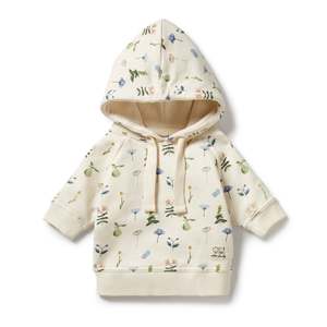 Organic Cotton Terry Hooded Sweat | Petit Garden (LUCKY LAST!)