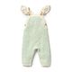 Knitted Ruffle Overall | Mint Green (LUCKY LAST!)
