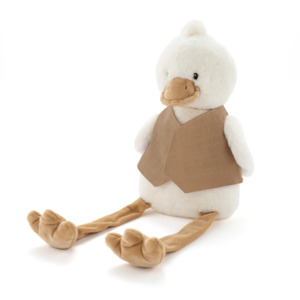 Nana Huchy: Nana Huchy | Big Bill the Duck Plush Toy (Taupe, 50cm)