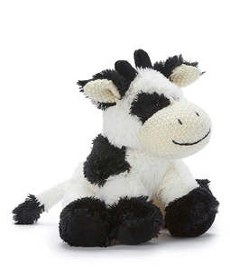 Nana Huchy | Coco the Cow Plush Toy (Black, 18.5cm)