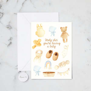 Baby Essentials | Greeting Card