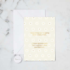 Daisy Grandparents | Greeting Card