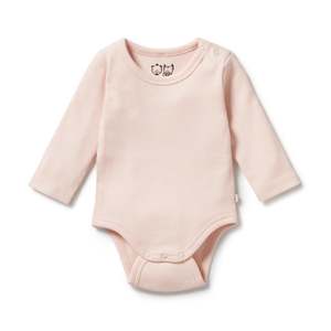 Organic Cotton Bodysuit | Pink