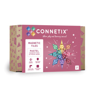 Connetix | Pastel Geometry Pack - 40pc