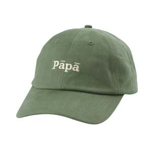 No Sleep Society Papa Cap - Green | White Fox & Co