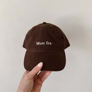 No Sleep Society Mum Era Cap - Brown | White Fox & Co