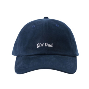 No Sleep Society Girl Dad Cap - Navy | White Fox & Co