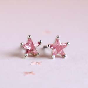 Lauren Hinkley | Pink Shining Star Earrings