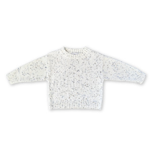 Grown Organic Funfetti Knit Pullover | Surf