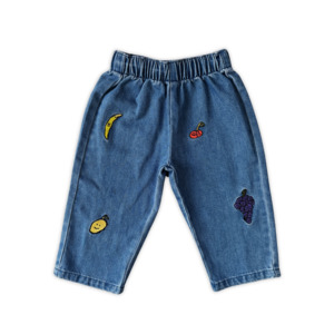 Grown: Grown | Organic Fruit Salad Denim Pants