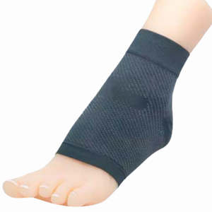 Ankle Braces: MATRIX COMPRESSION FOOT SLEEVE CHARCOAL (PAIR)