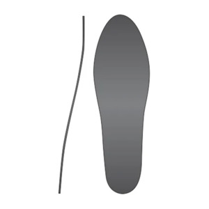 Foot Toe: CARBON FIBRE FOOT PLATE CONTOURED