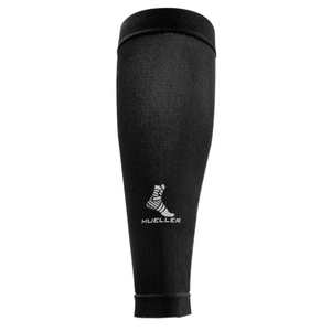 Lower Leg: MUE4502 GRADUATED COMPRESSION CALF SLEEVE BLACK PAIR FOR IMPROVED CIRCULATION AND COMPRESSION